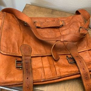 Leather Handmade Messenger Bag
